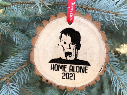 Home Alone Wooden Christmas Ornament, 2024, Ya Filthy Animal, Keep the Change, Macaulay Culkin, Kevin, Make My Day, Free Personalization